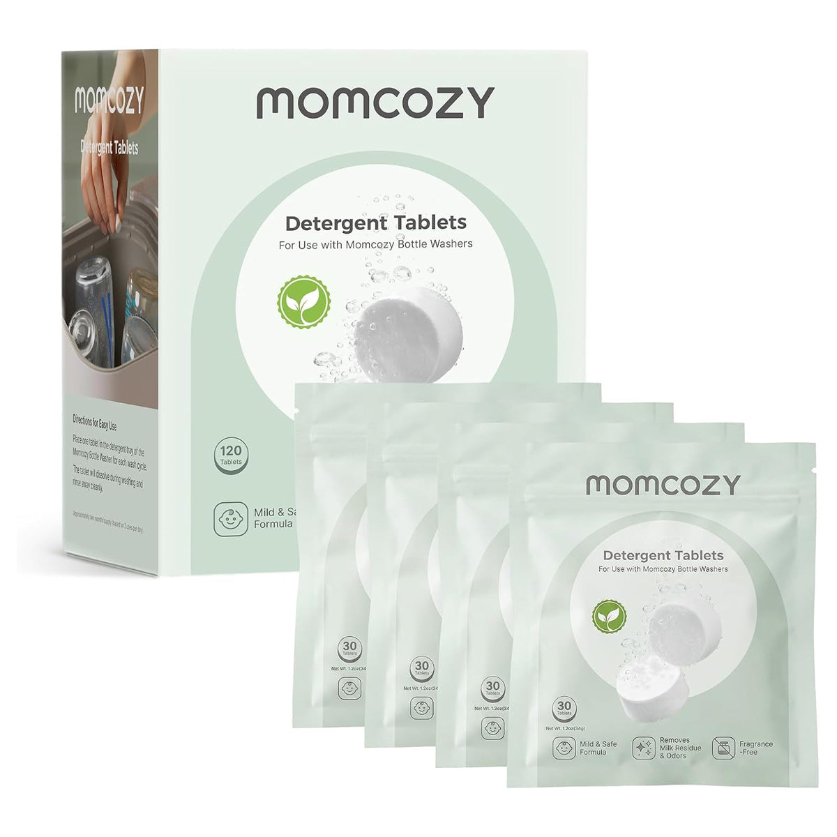 Momcozy Detergent Tablets - 120 Tab